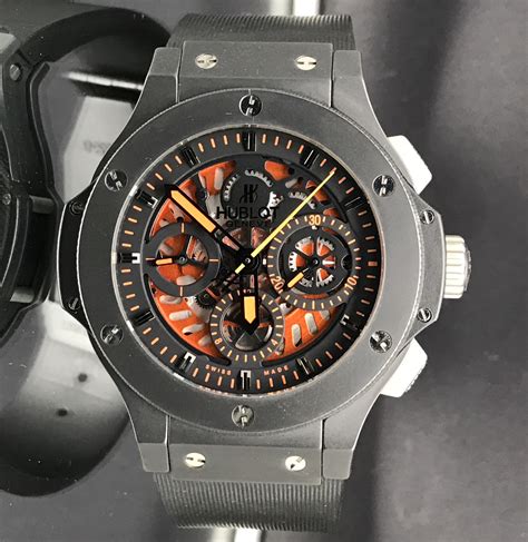 hublot big bang aero bang steel ceramic|hublot big bang evolution 44mm.